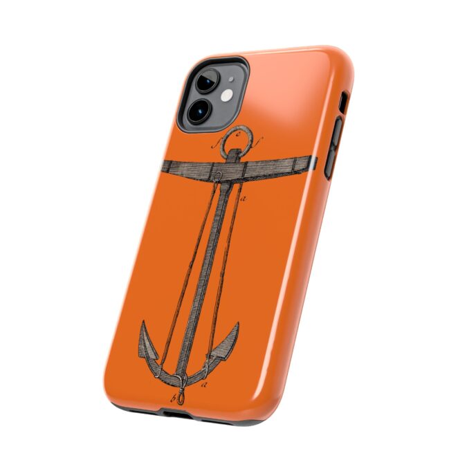 18th C. Anchor Phone Case - Orange - Image 3