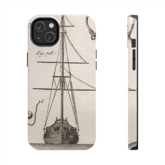 18th C.  Sailboat Phone Case - Image 49