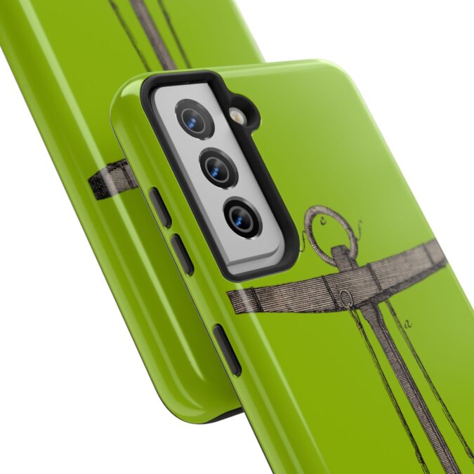 18th C. Anchor Phone Case - Lime Green - Image 88