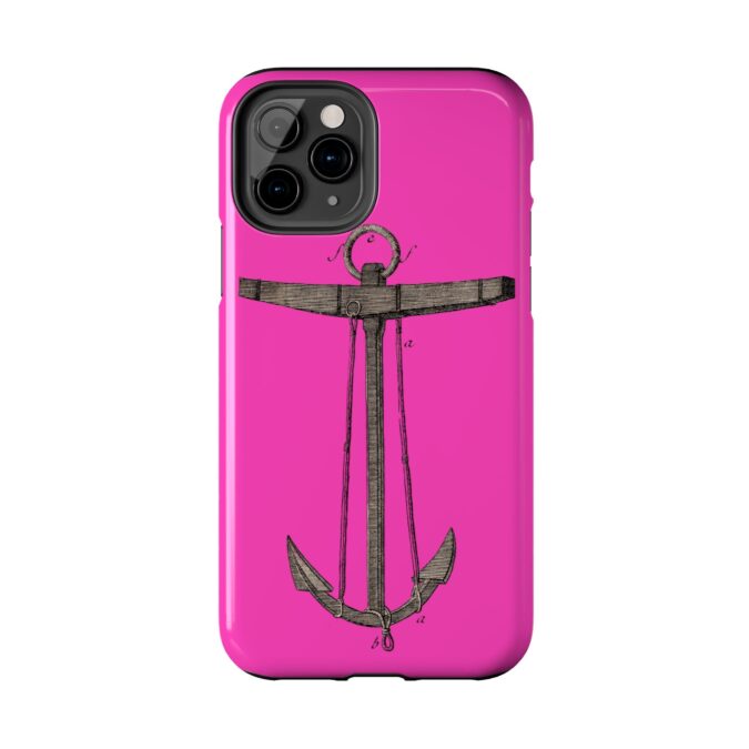 18th C. Anchor Phone Case - Bright Magenta - Image 6