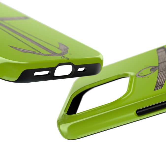 18th C. Anchor Phone Case - Lime Green - Image 59