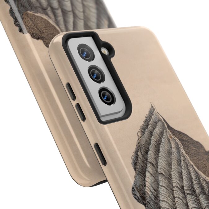19th C. Blue & Brown Shell Phone Case - Image 94
