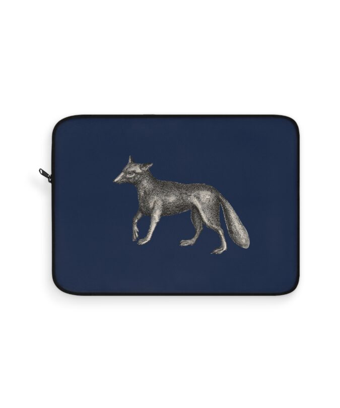 Fox Laptop Sleeve - Navy