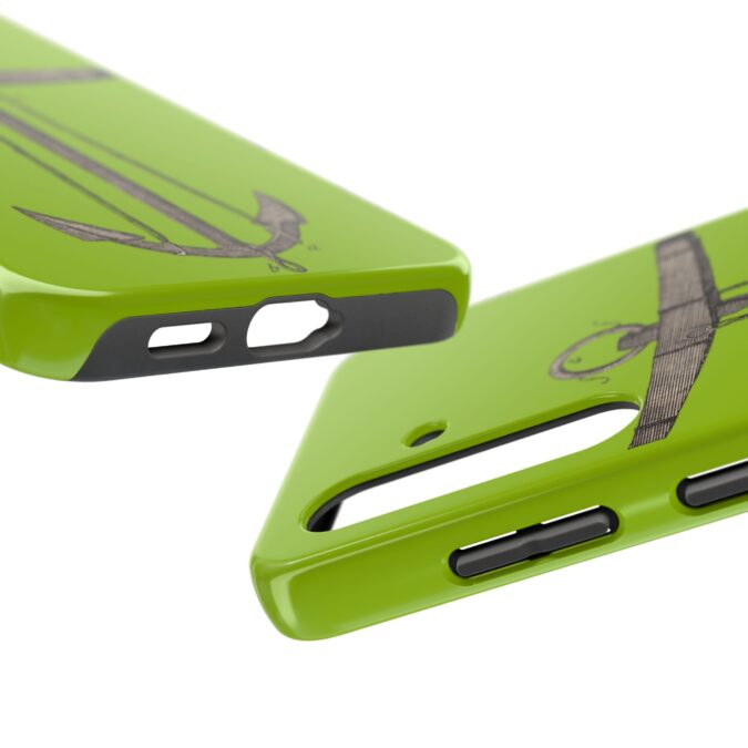 18th C. Anchor Phone Case - Lime Green - Image 77