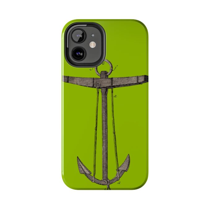 18th C. Anchor Phone Case - Lime Green - Image 18