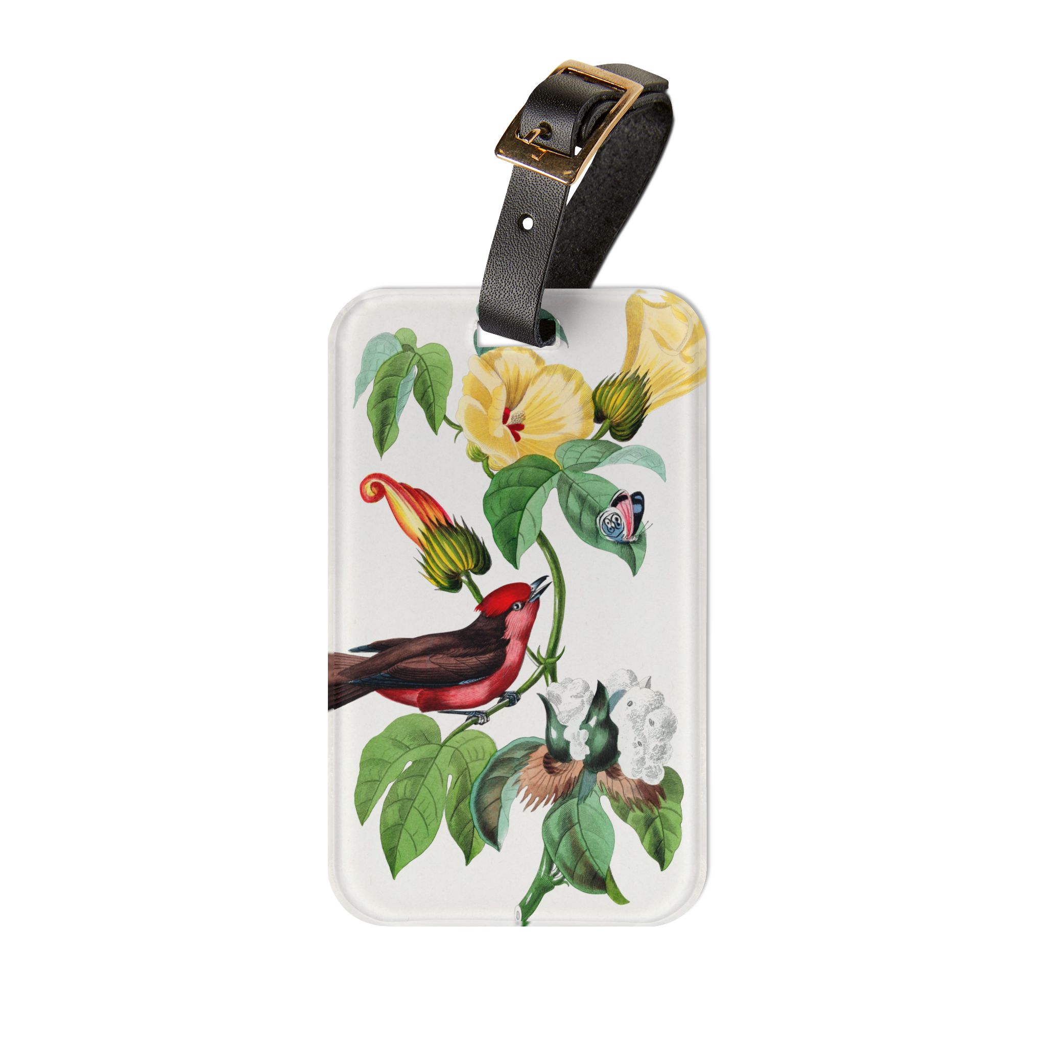 Vermillion Flycatcher Luggage Tag