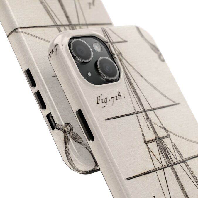 18th C.  Sailboat Phone Case - Image 56