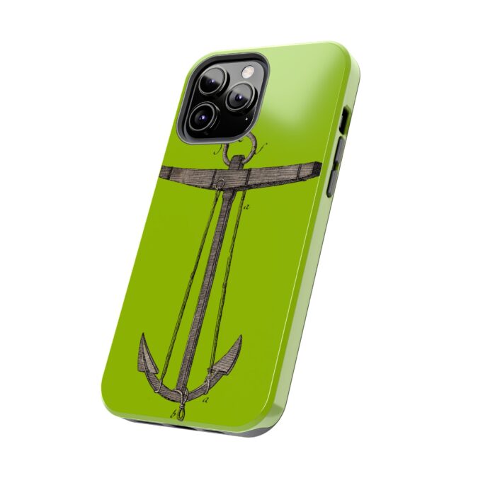 18th C. Anchor Phone Case - Lime Green - Image 43