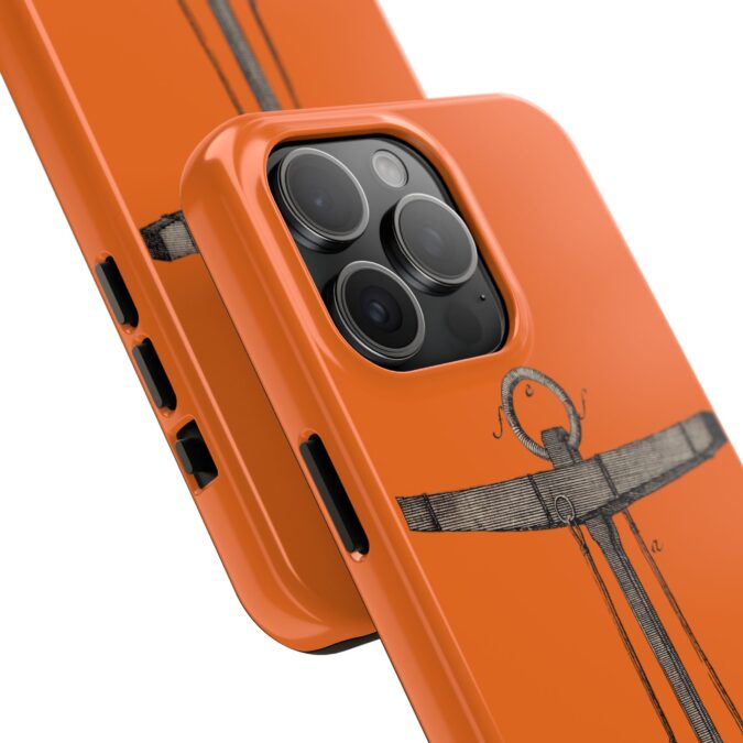 18th C. Anchor Phone Case - Orange - Image 66
