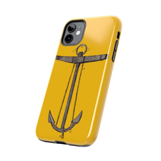 18th C. Anchor Phone Case - Yellow - Image 3