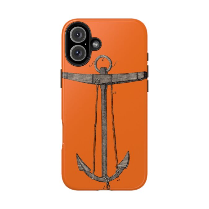 18th C. Anchor Phone Case - Orange - Image 80