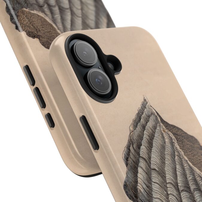 19th C. Blue & Brown Shell Phone Case - Image 79