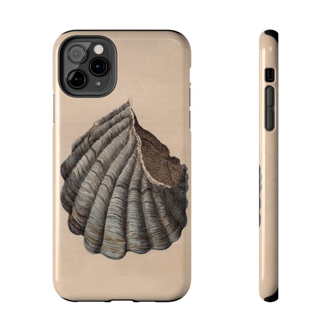 19th C. Blue & Brown Shell Phone Case - Image 9