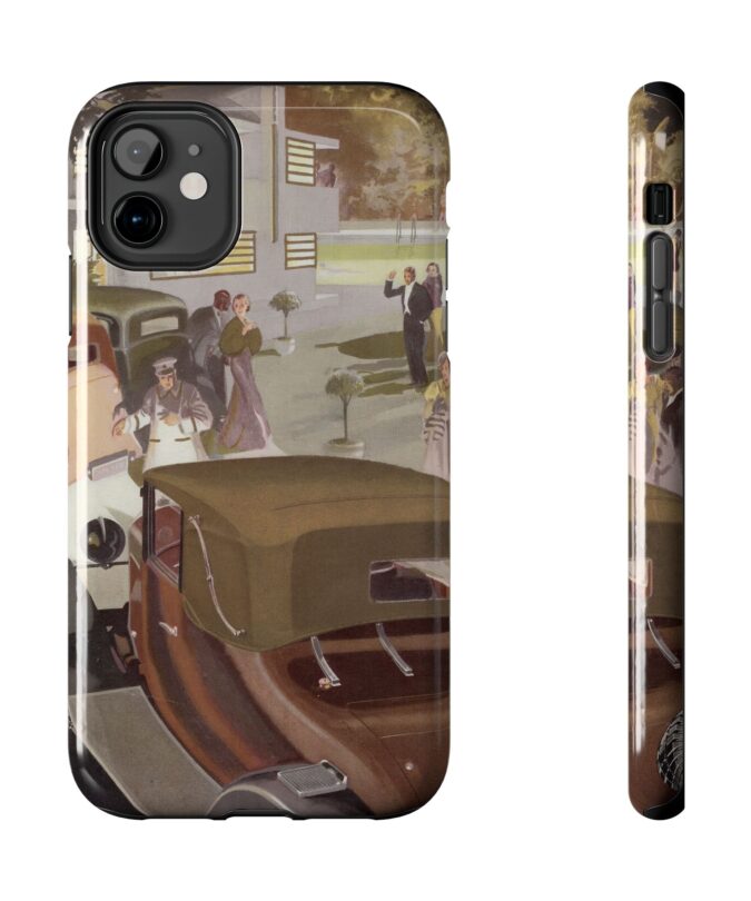 1930s Car Ad Phone Case