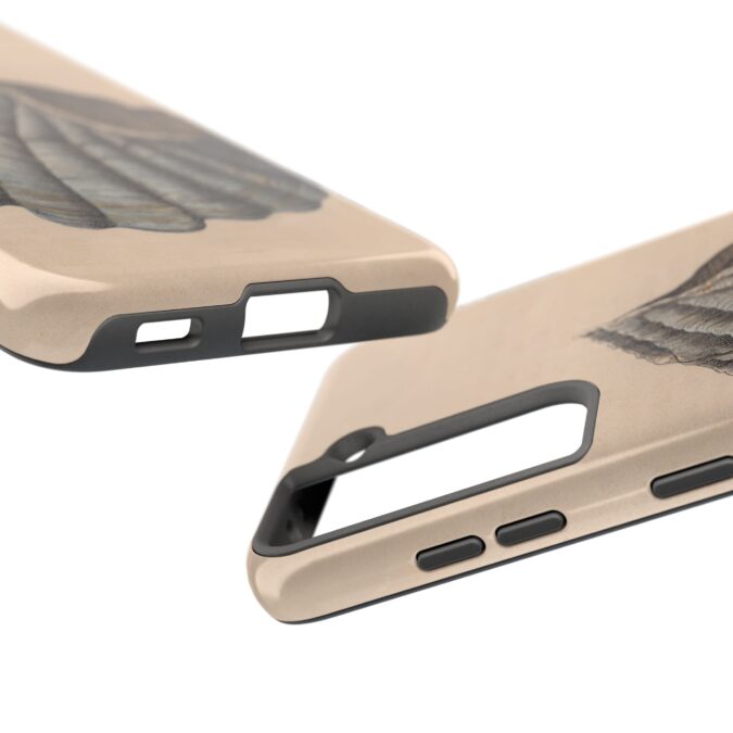 19th C. Blue & Brown Shell Phone Case - Image 95
