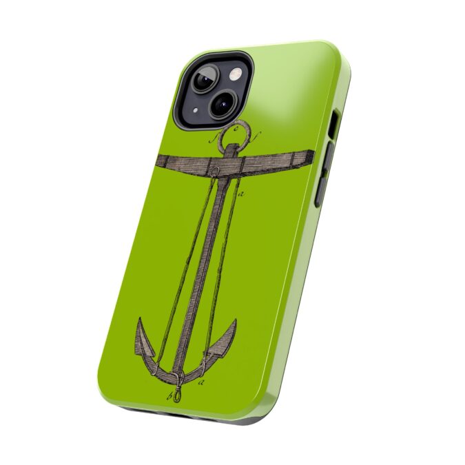 18th C. Anchor Phone Case - Lime Green - Image 31