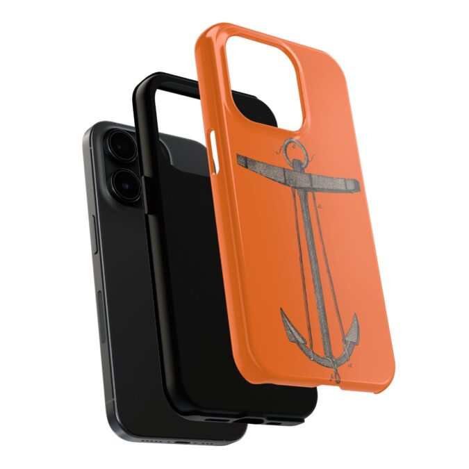 18th C. Anchor Phone Case - Orange - Image 60