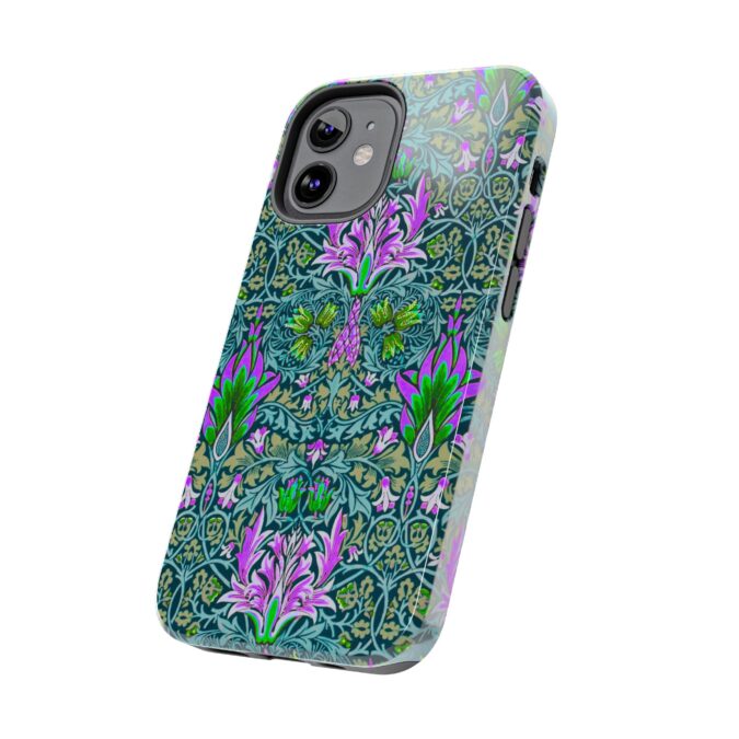 Pink & Green Floral Patterned Phone Case - Image 19