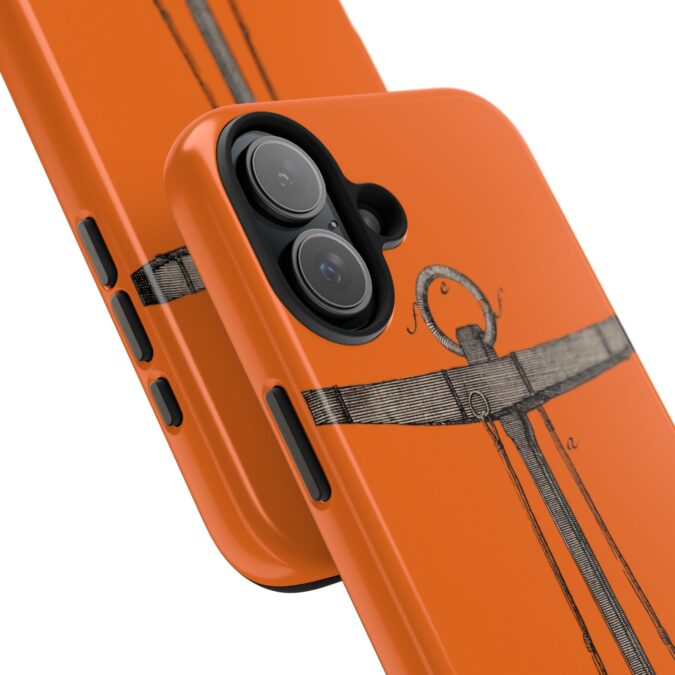 18th C. Anchor Phone Case - Orange - Image 81