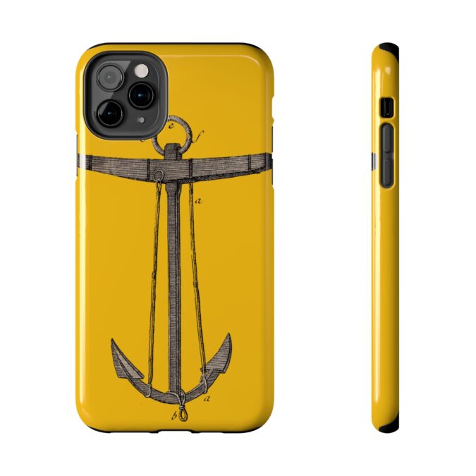 18th C. Anchor Phone Case - Yellow - Image 9