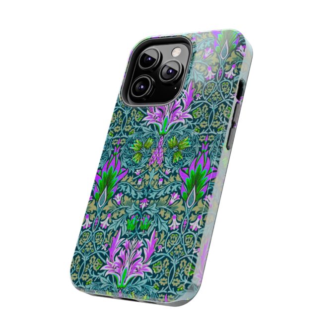Pink & Green Floral Patterned Phone Case - Image 39