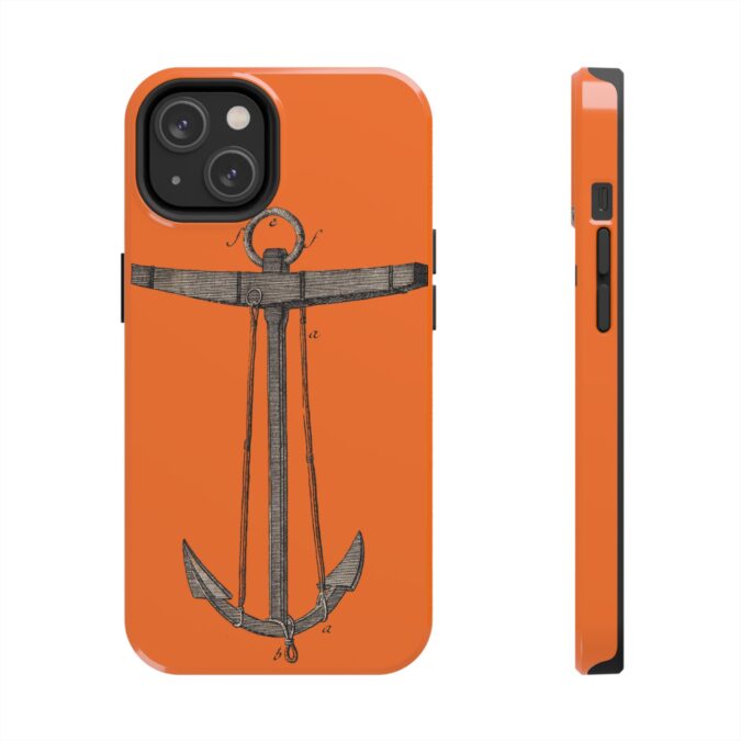 18th C. Anchor Phone Case - Orange - Image 45
