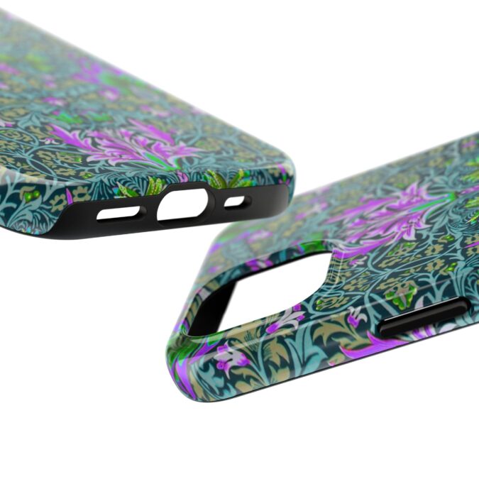 Pink & Green Floral Patterned Phone Case - Image 55