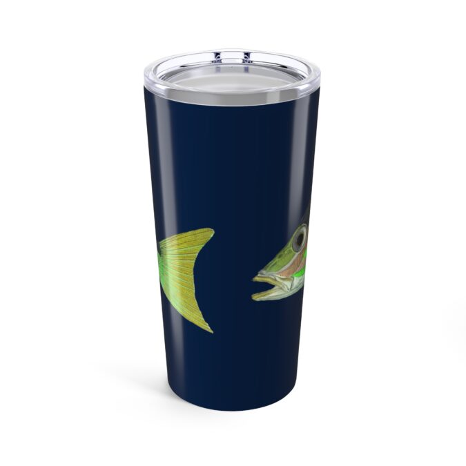Prion Tumbler - Lime Green on Navy - Image 3
