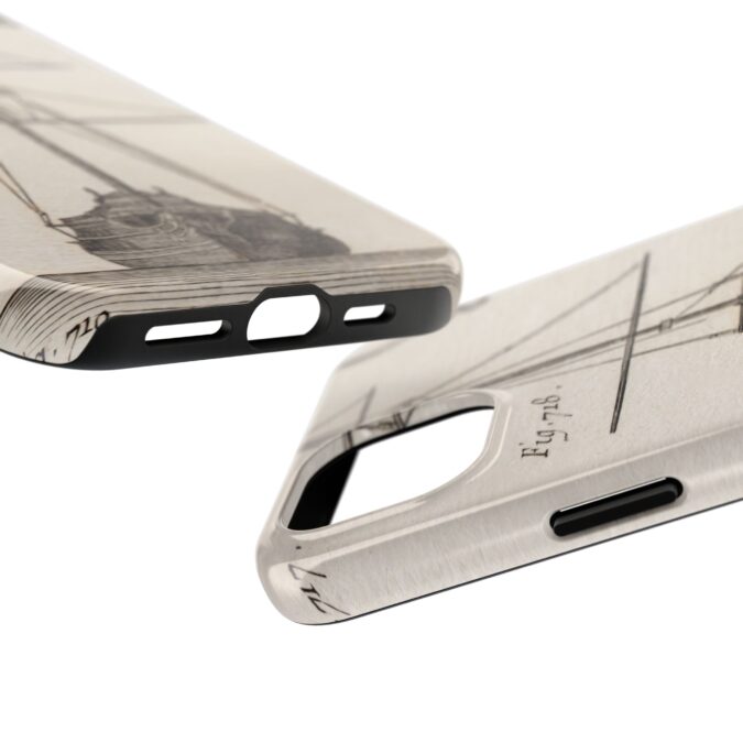 18th C.  Sailboat Phone Case - Image 57