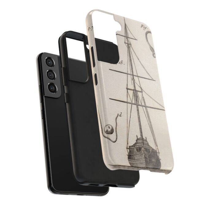 18th C.  Sailboat Phone Case - Image 79