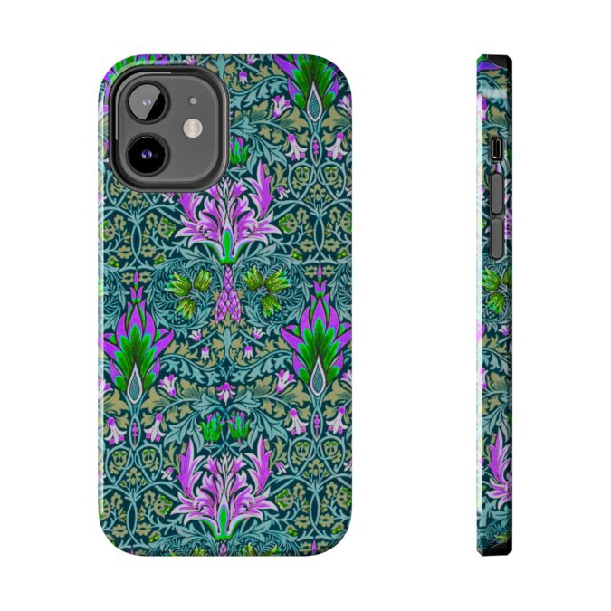 Pink & Green Floral Patterned Phone Case - Image 13