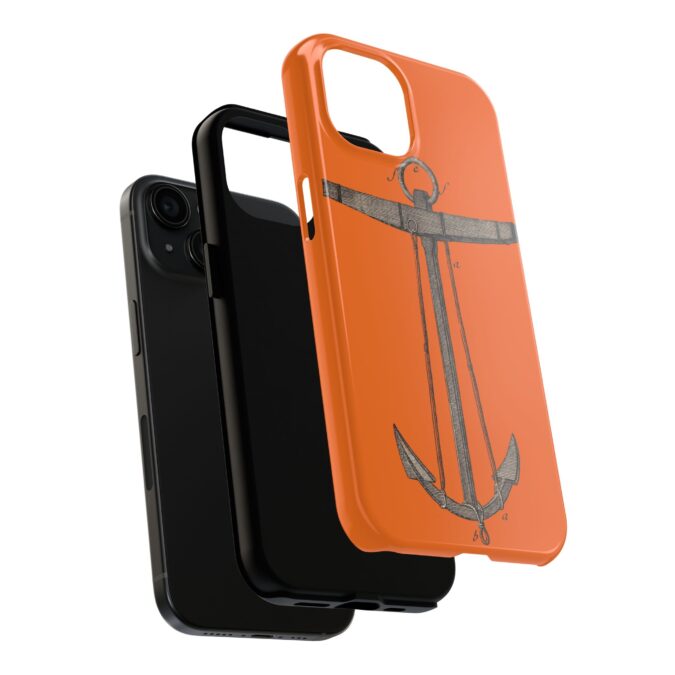 18th C. Anchor Phone Case - Orange - Image 56