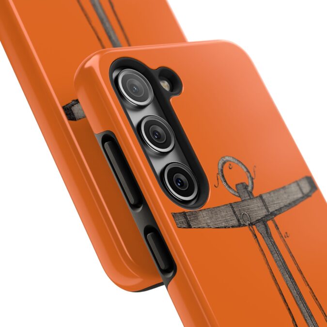 18th C. Anchor Phone Case - Orange - Image 84