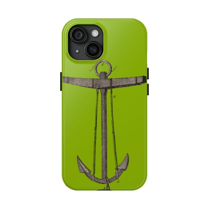 18th C. Anchor Phone Case - Lime Green - Image 53