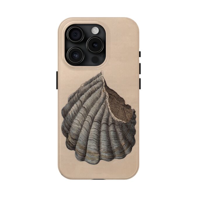 19th C. Blue & Brown Shell Phone Case - Image 57