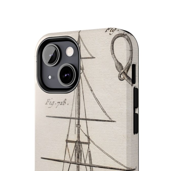 18th C.  Sailboat Phone Case - Image 36