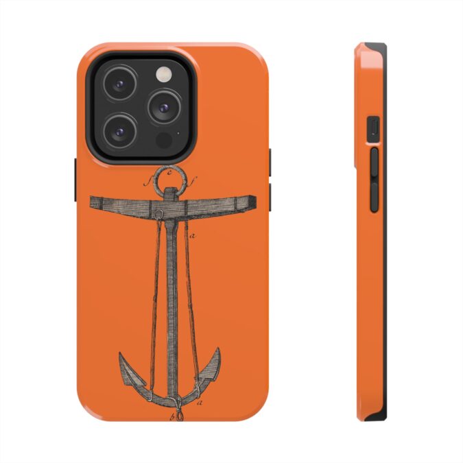 18th C. Anchor Phone Case - Orange - Image 47
