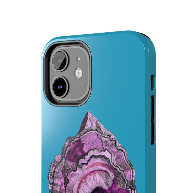 Pink Oyster Shell Phone Case - Turquoise - Image 16