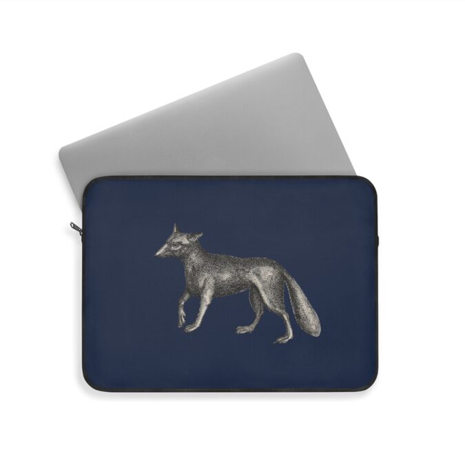 Fox Laptop Sleeve - Navy - Image 8