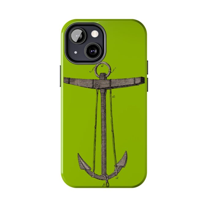 18th C. Anchor Phone Case - Lime Green - Image 34