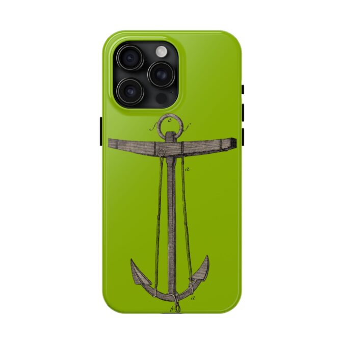 18th C. Anchor Phone Case - Lime Green - Image 65