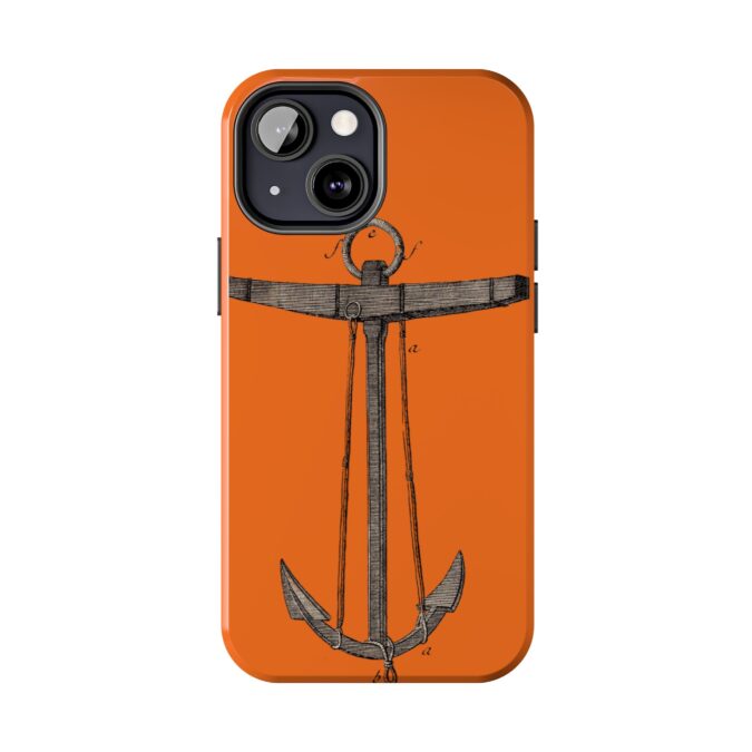 18th C. Anchor Phone Case - Orange - Image 34