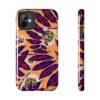 Red & Blue Leaf Abstract Phone Case