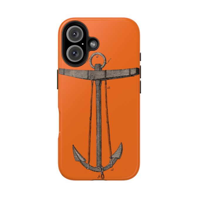 18th C. Anchor Phone Case - Orange - Image 77
