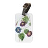 Morning Glory Luggage Tag - White