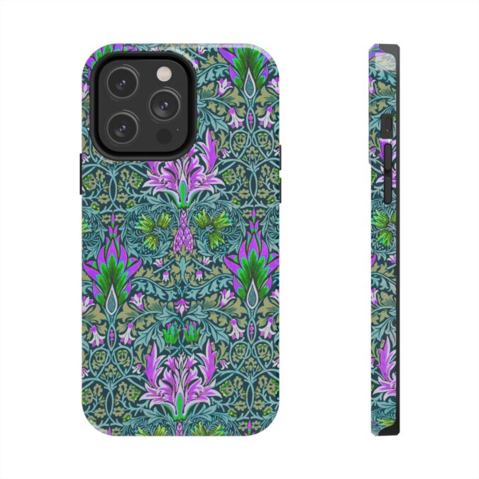 Pink & Green Floral Patterned Phone Case - Image 49