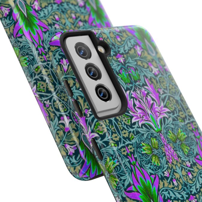 Pink & Green Floral Patterned Phone Case - Image 94