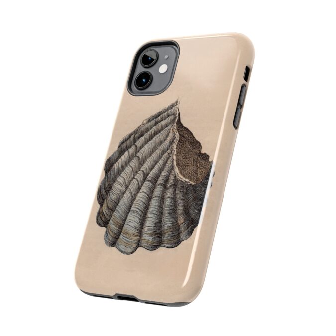 19th C. Blue & Brown Shell Phone Case - Image 3