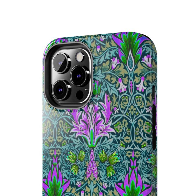 Pink & Green Floral Patterned Phone Case - Image 28
