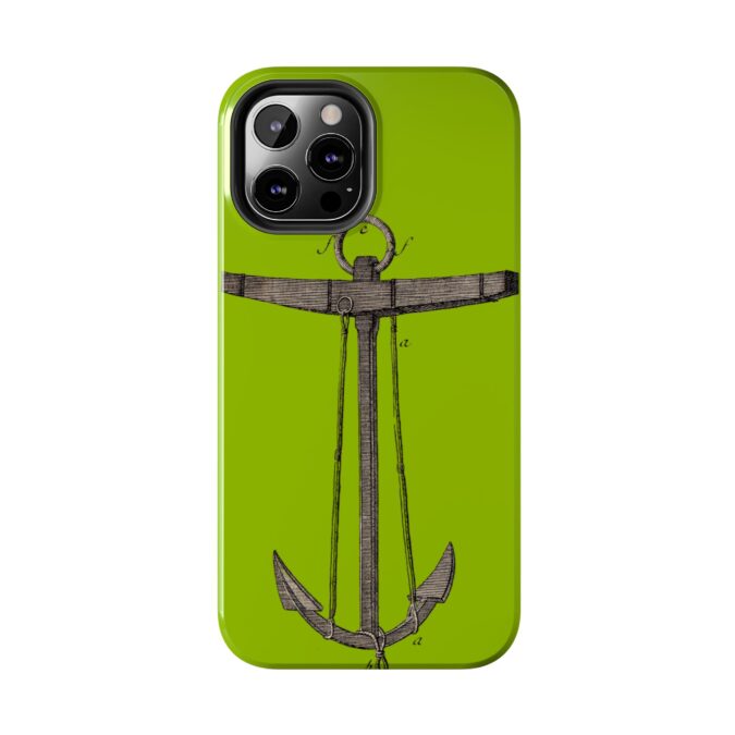 18th C. Anchor Phone Case - Lime Green - Image 26
